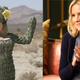 Two sides of the same coin? On the left, Rebecca Bunch. On the right, Eleanor Shellstrop.